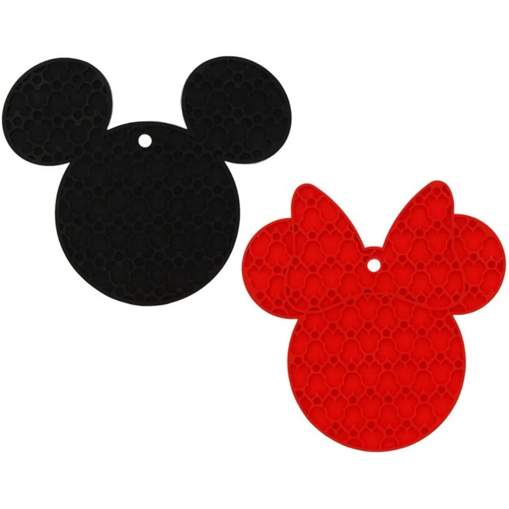 NWT Mickey and Minnie Set of 2 Trivets